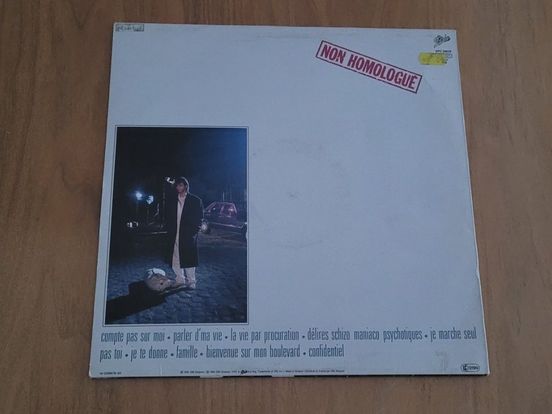 Vinyles: LP  Jean-Jacques Goldman – D'occasion à Martigny par MZ-67 1