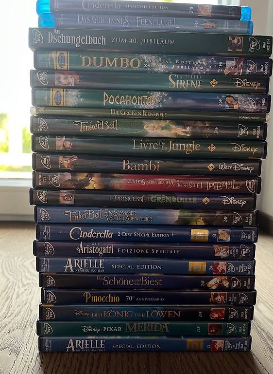 Tous les DVDs: Lot de DVD Disney – D'occasion à Chavannes-des-Bois par dvergani