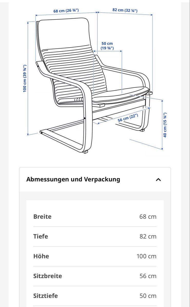 Ikea Poltrone: Sessel mit Polster hellgrau – Usato da Dübendorf venduto da elem17 1