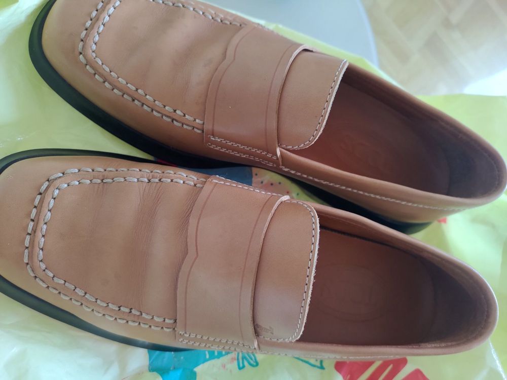 Mocassin femme outlet tod's