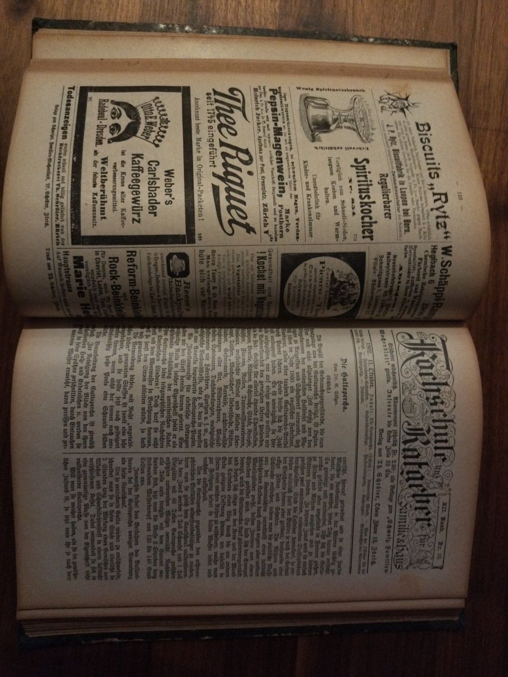 Libri: Kochbuch antik 1902 – Usato da Felben-Wellhausen venduto da bananajoe8474 4