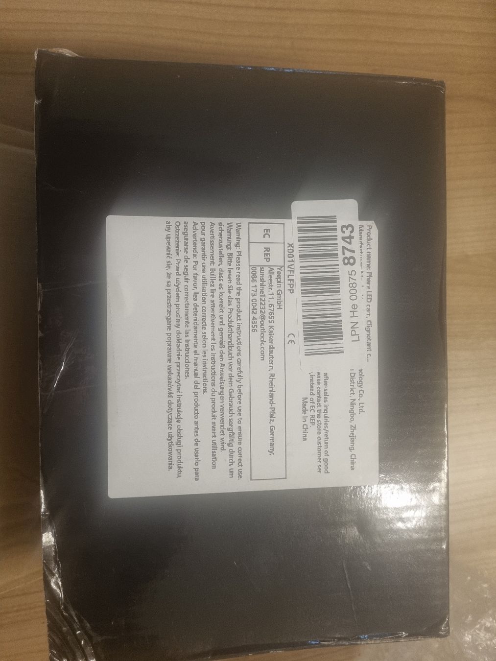 Lampen: LED Scheinwerfer, eckig, neu & ungebraucht im Originalkarton – Neu und originalverpackt aus Arbon von Deki22 3