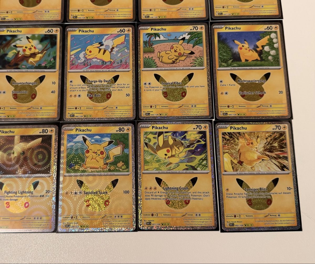 Pokémon Carte collezionabili: Pokemon 30th Celebration Pikachu‘s – Nuovo (secondo la descrizione) da Au SG venduto da Bego1 4