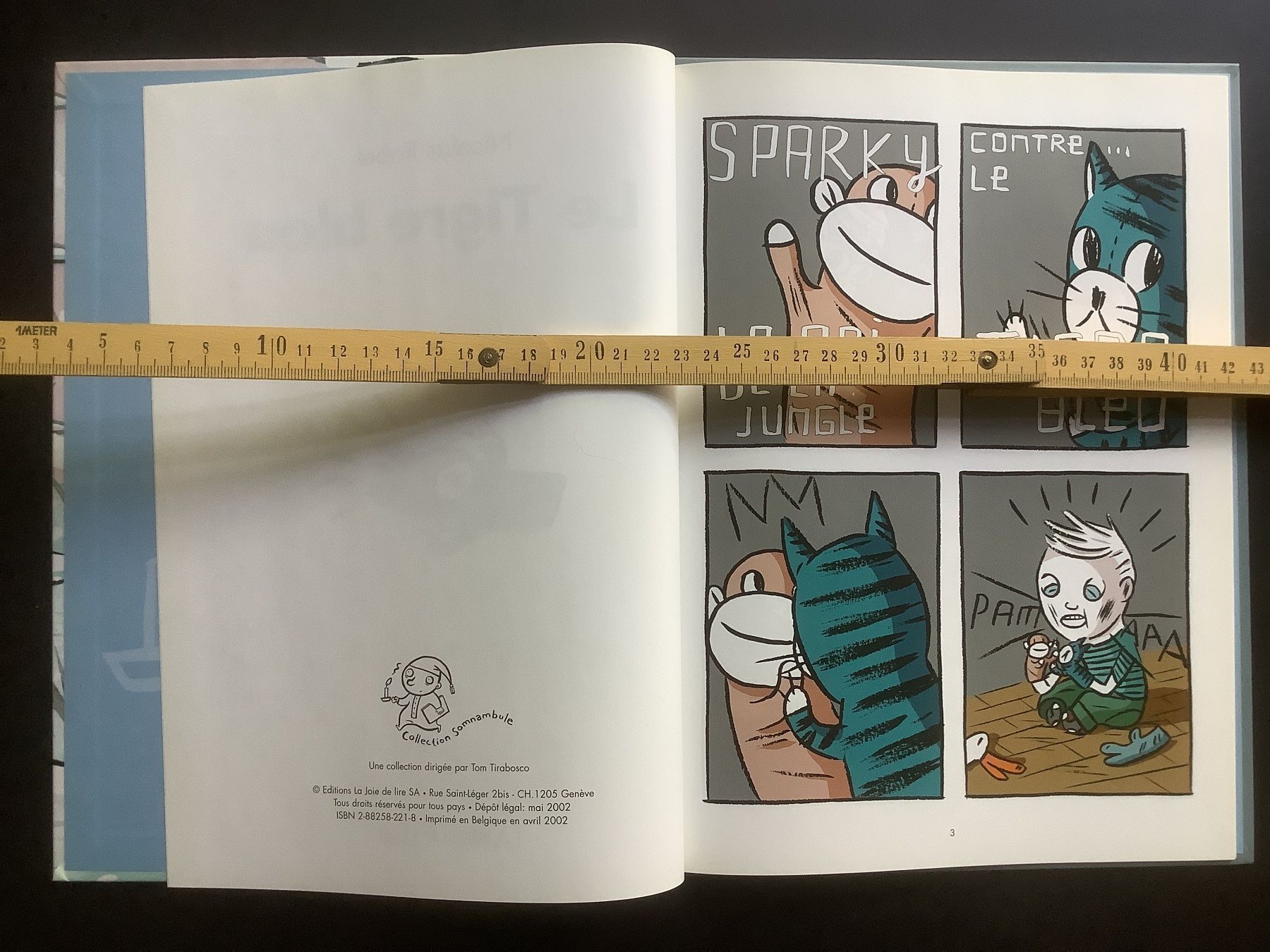 Comics: Comic: Nicolas Robel – Le tigre bleu – Gebraucht aus Basel von loukash 2