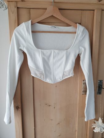 Shirt, crop, XS