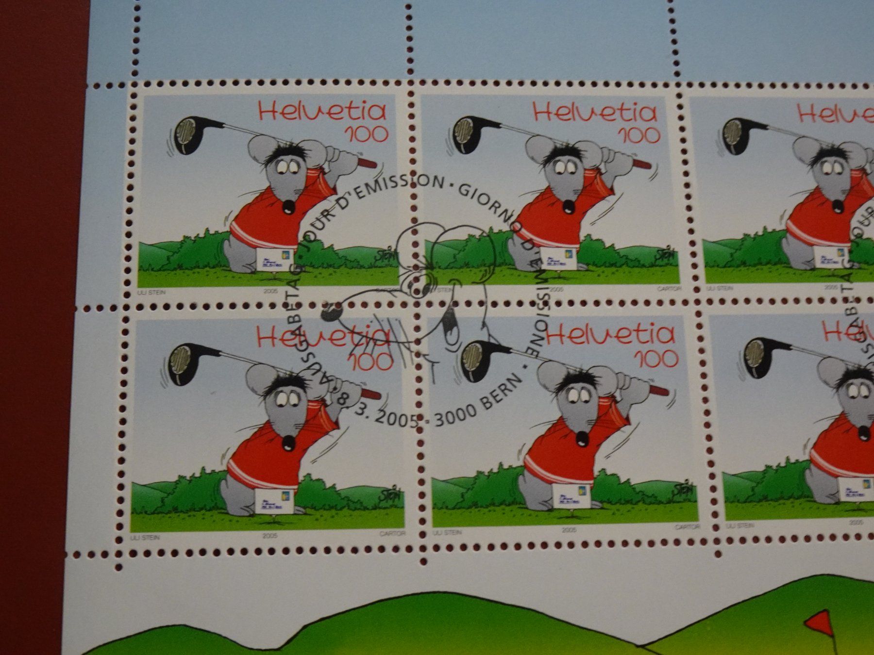 Tutti i francobolli: 2005, KLEINBOGEN ULI STEIN, AUSGABETAG – Nuovo (secondo la descrizione) da Eschenbach SG venduto da eDaisy 1