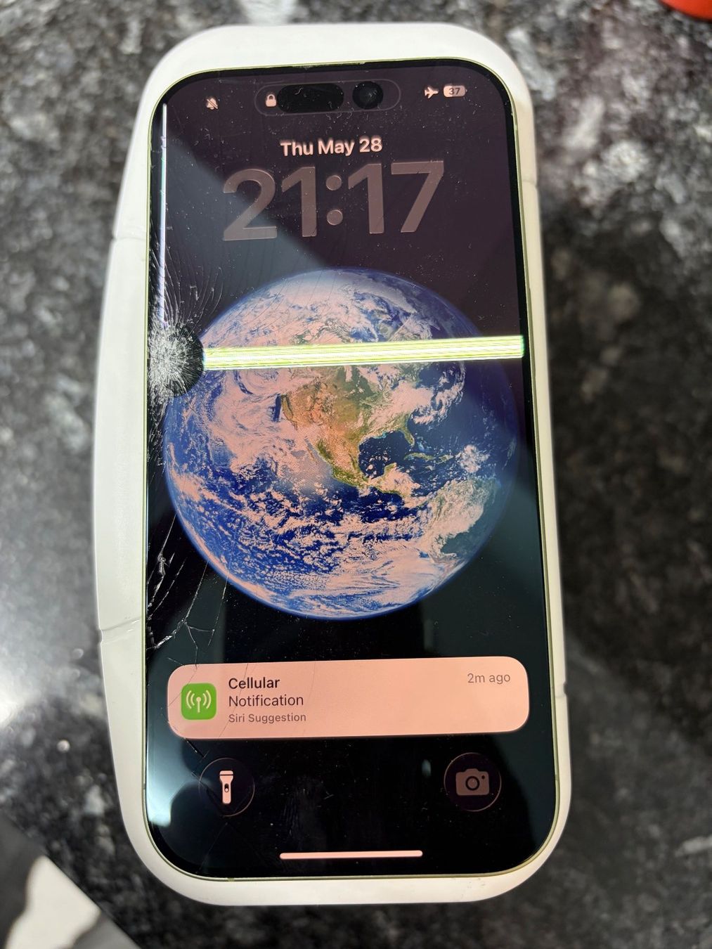 Apple Telefoni cellulari / Smartphones: iPhone 17 256 GB Salbei - Display defekt – Difettoso da Zug venduto da bhepp 4