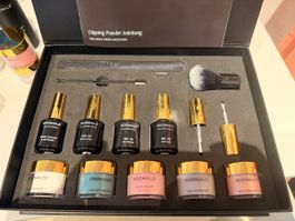 Doonails Starter Set und viel Zubehöhr/+ 9 Dipping Powder