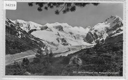 Bernina-Gruppe und Morteratschgletscher