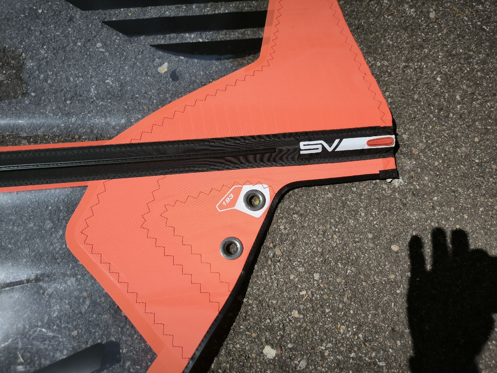 Surf: Windsurfsegel Severne NCX 6.7 m2 – Usato da Rümlang venduto da rapphi 1