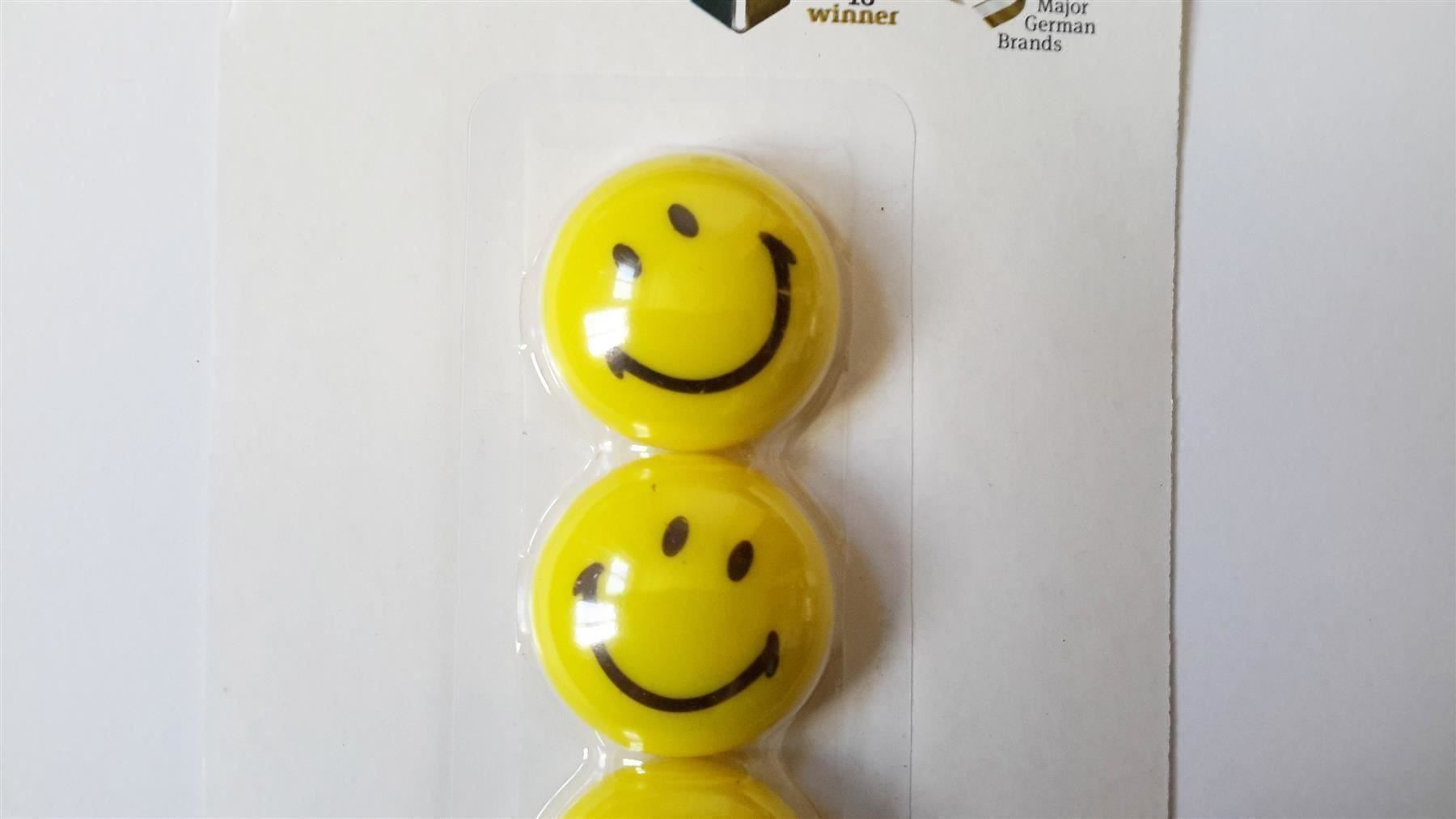 Calamite: Magnete Smiley 6 Stück, 30 mm – Nuovo e nell'imballaggio originale da St. Gallen venduto da cointec 3