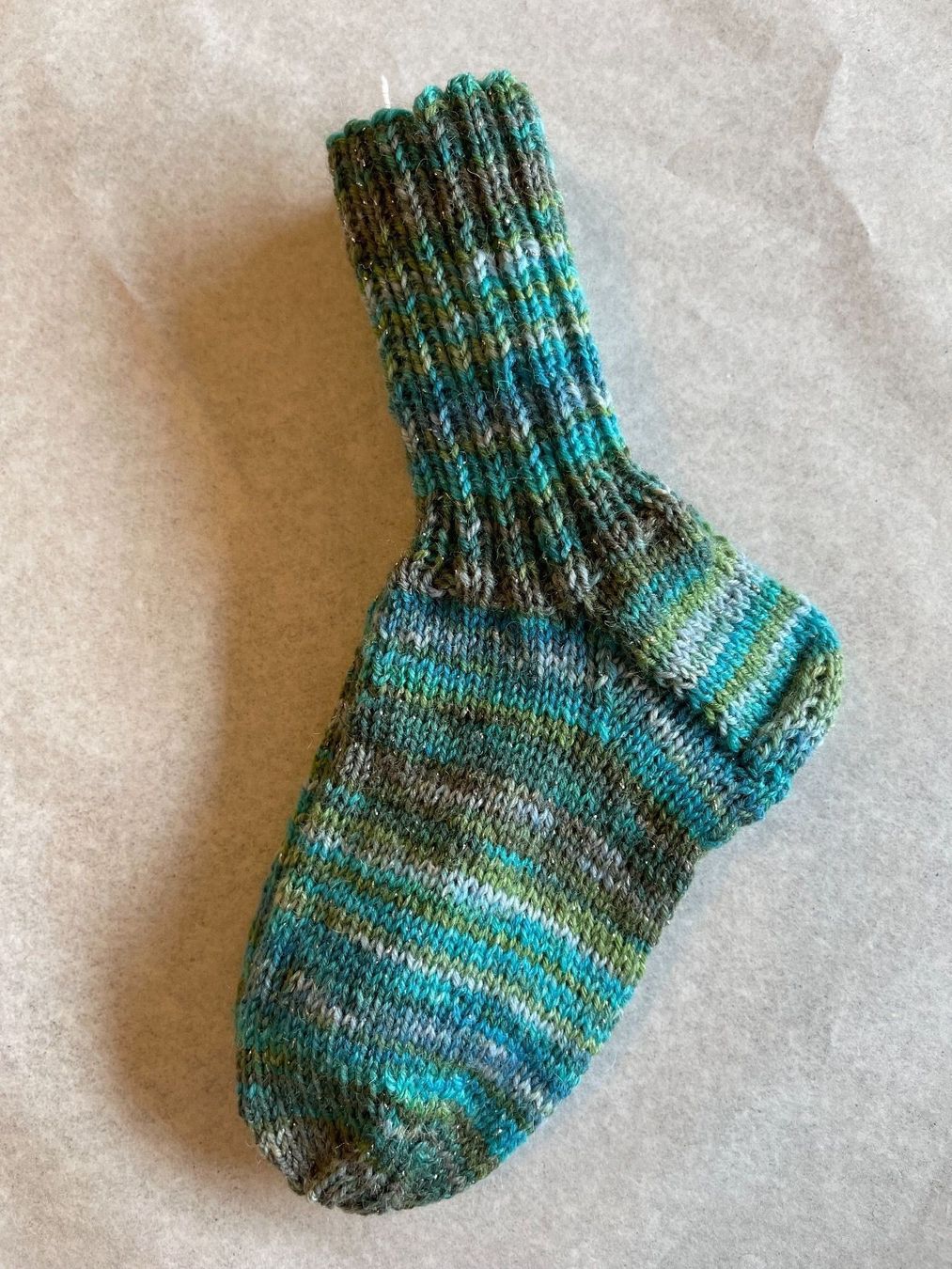 Calze per bambini: Socken Gr.26/27 mit Glitzer – Nuovo (secondo la descrizione) da Urnäsch venduto da pas_5r9c 1