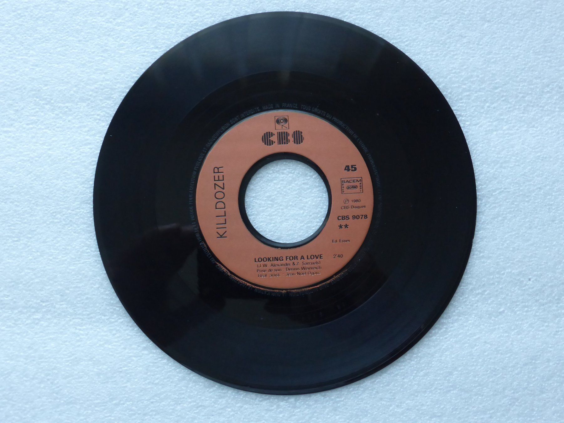 Dischi in vinile: Vinyl Single   KILLDOZER – Usato da Küssnacht am Rigi venduto da Mondkinder 2