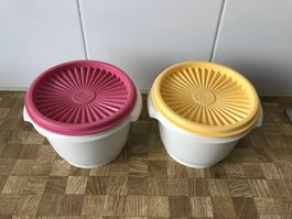 Tupperware.   2 Schüsseli mit Sonnendeckel