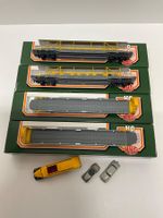 HAG, je zwei 376 und 371 BLS Autoverladewagen, Bespielt