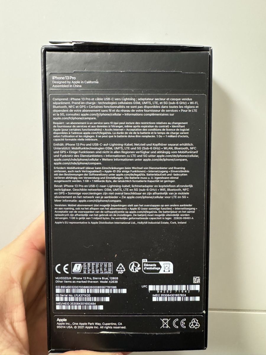 Apple Telefoni cellulari / Smartphones: Iphone 13 pro – Difettoso da Turgi venduto da lenfantterrible 3
