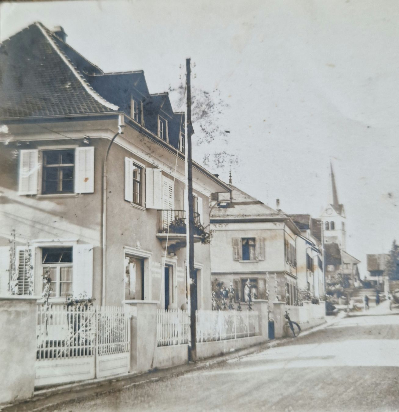 Ansichtskarten: Dorfansicht Sulgen 1937 – Gebraucht aus Ebikon von Donar50 1
