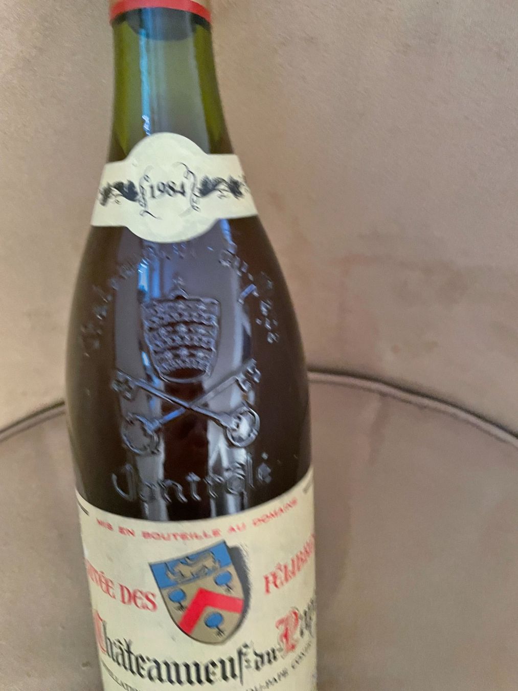 Vino: Chateauneuf du Papè 1984 ungeöffnet – Nuovo (secondo la descrizione) da Zürich venduto da loriana 3