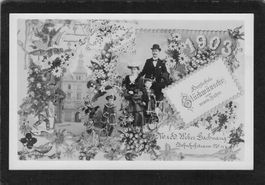 Spez. Neujahrskarte 1904 , TG ?