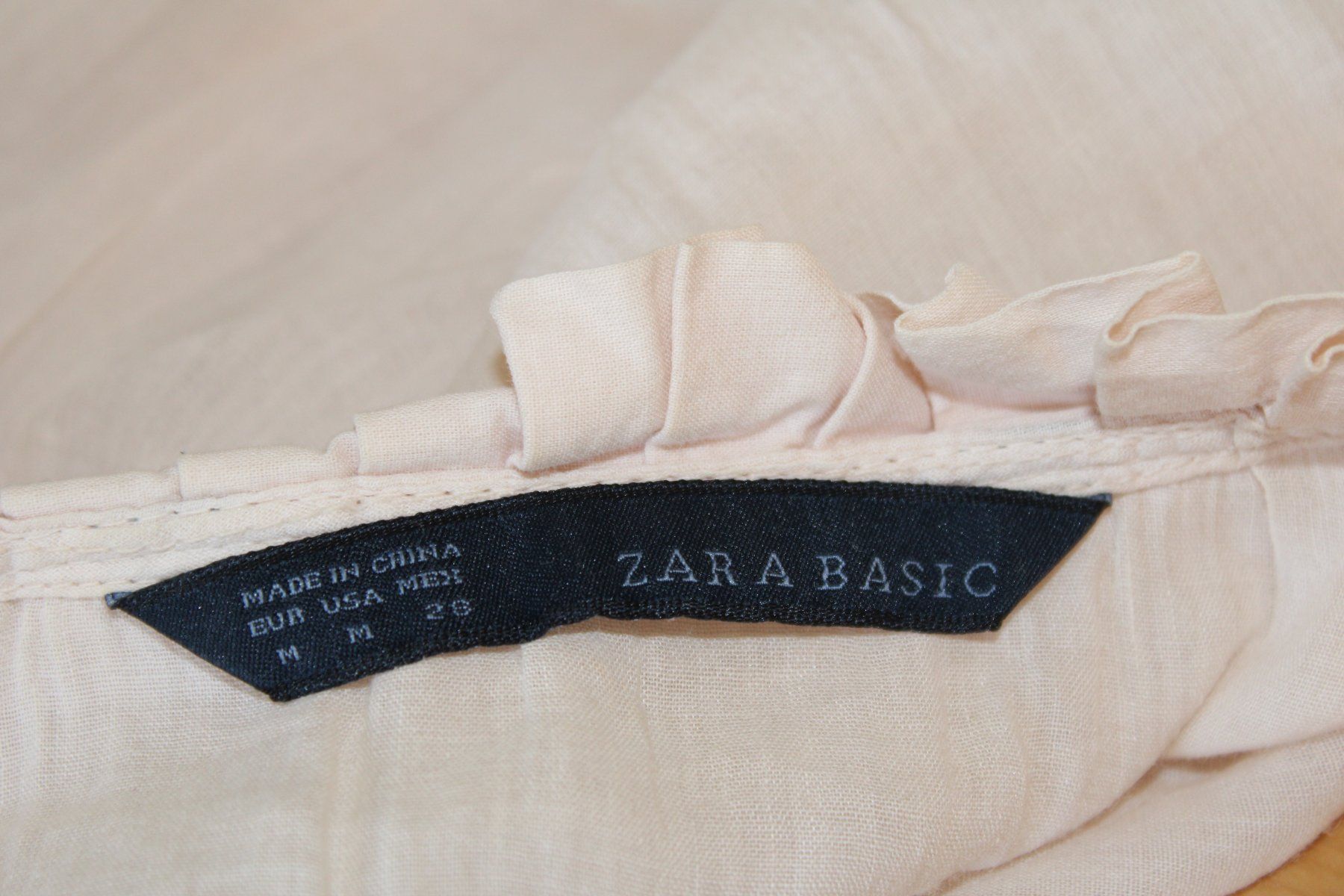Zara Blusen: Bluse von *ZARA Basic* (AK) – Gebraucht aus Schaan von antikes_und_kurioses 4