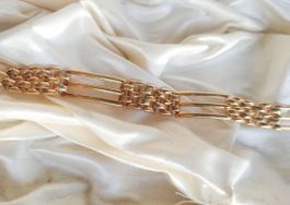 Vintage vergoldetes Armband