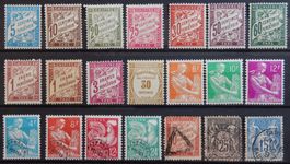 Frankreich Lot mit alten Werten * V