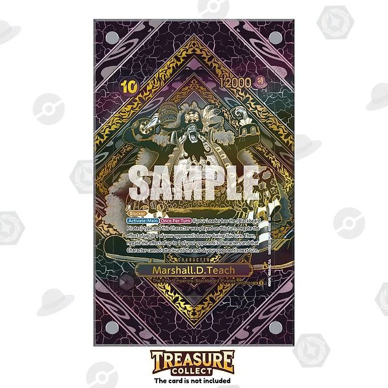 Bandai Carte collezionabili: Marshall.D.Teach OP09-093 - One Piece Extended Artwork – Nuovo e nell'imballaggio originale da Canobbio venduto da TreasureCollect