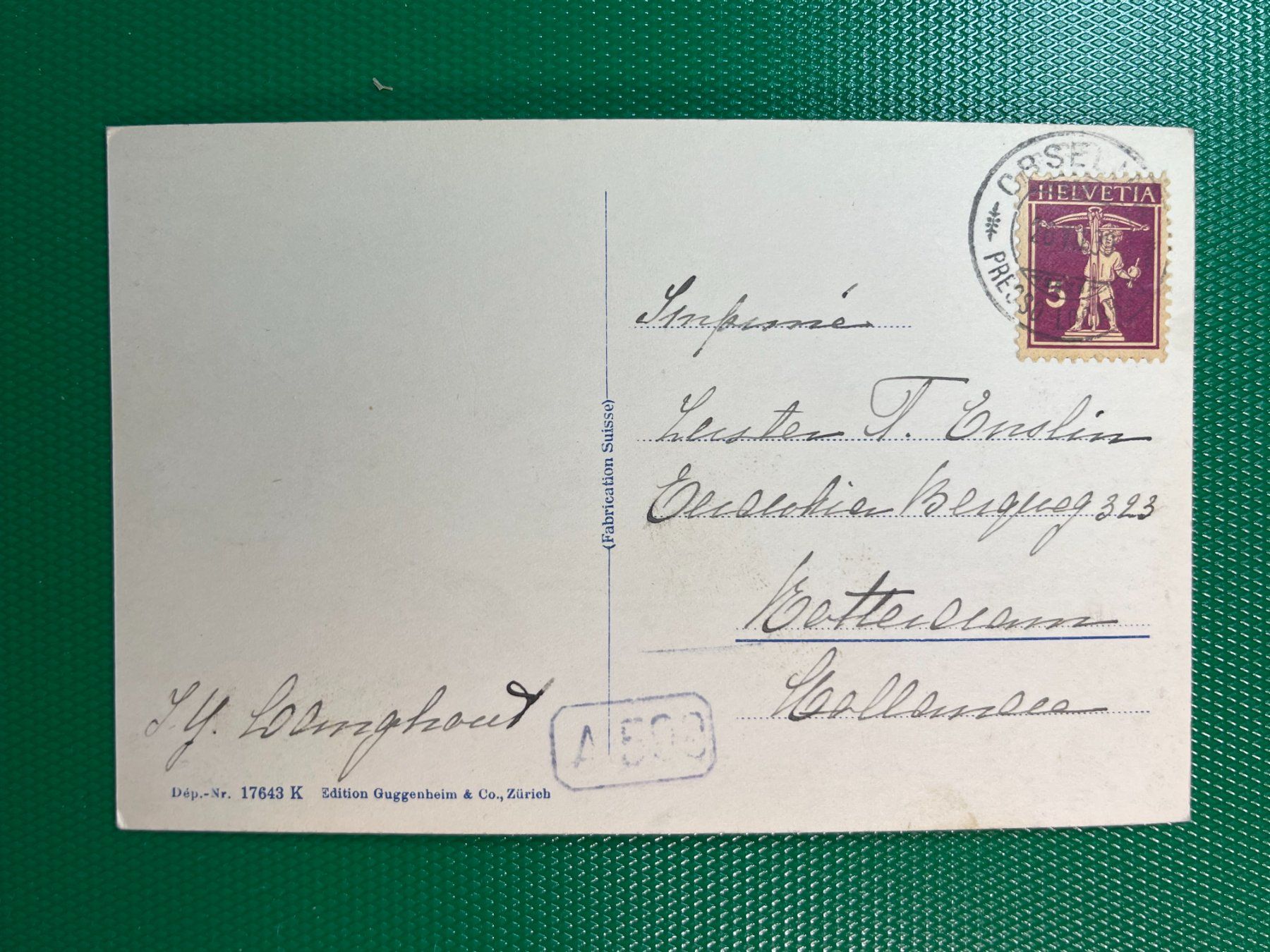 Ansichtskarten: Costumi Ticinesi – Gebraucht aus Steg VS von _vinci_ 1