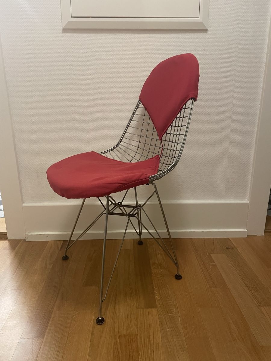 Eames Sedie: Vintage Eames Wire Chair – Usato da Emmenbrücke venduto da Jonas_rgg 1