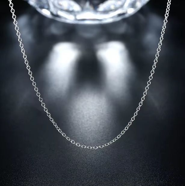 Catenine: Schöne 925 versilberte Kette  16" / c.a. 40cm – Nuovo (secondo la descrizione) da Grenchen venduto da dar_6d52 1