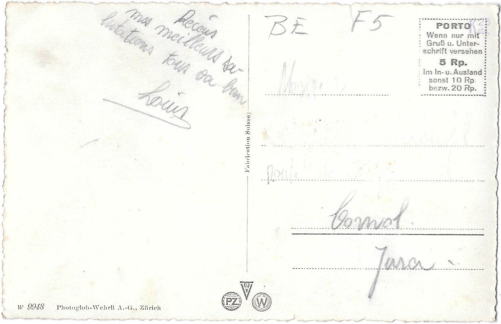 Cartoline postali: Lyss Teilansicht – Usato da Olten venduto da clotaldi 1