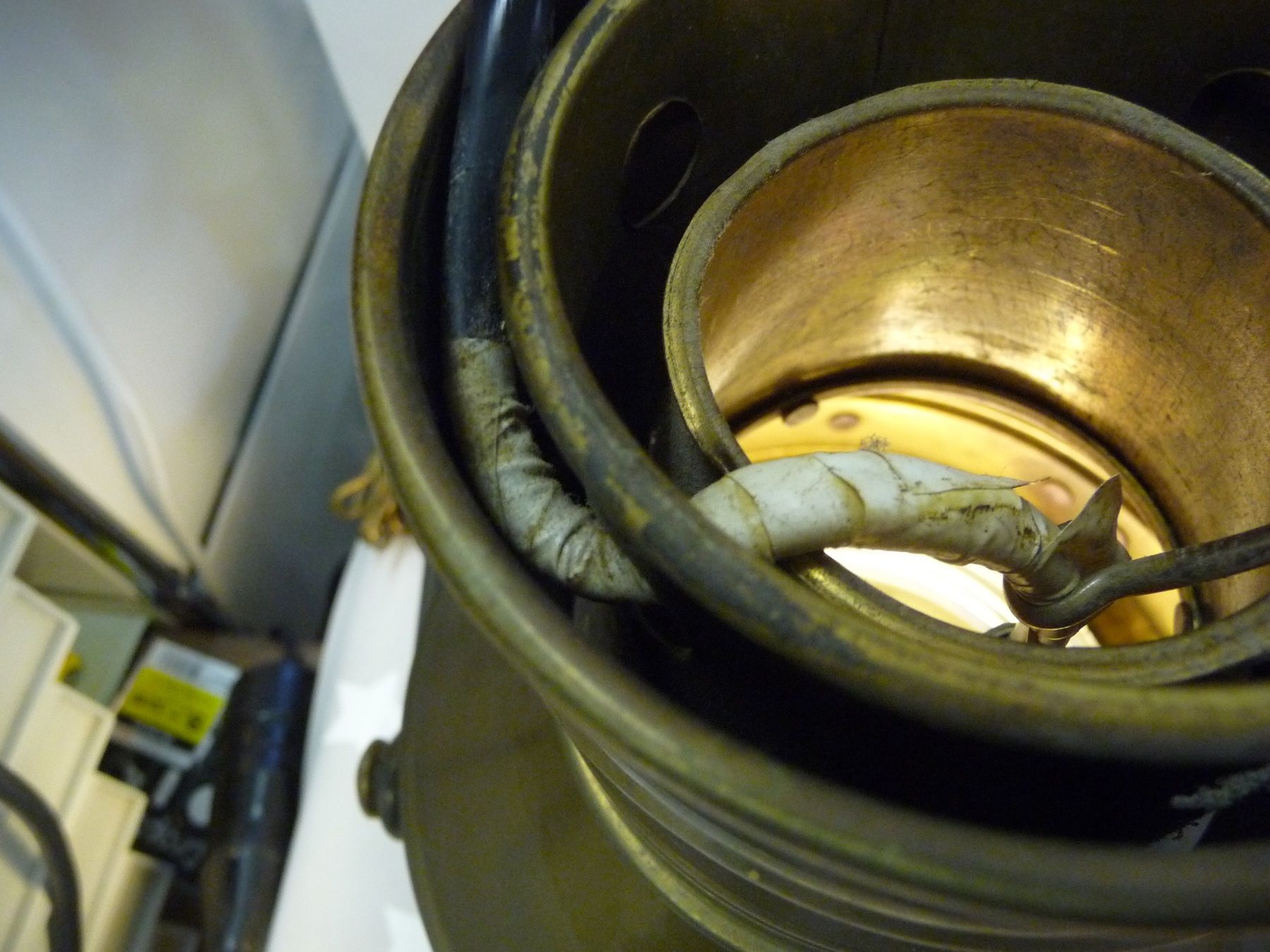 Lampade: elektrifizierte Anchor Lampe Leuchte Schiffslampe ? – Usato da Rafz venduto da Powacaddy 9