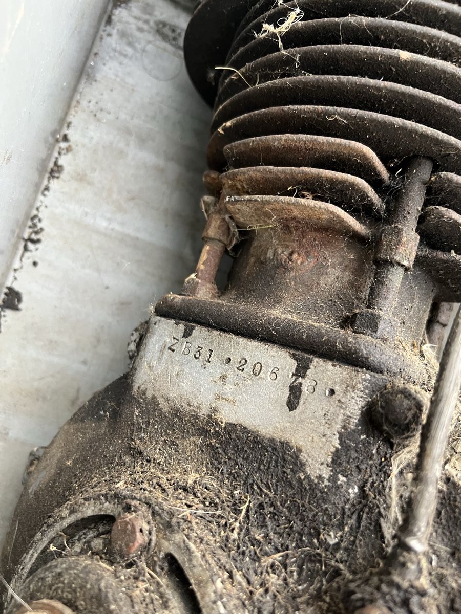 Motosacoche Moteurs: Scheunenfund Motorrad Motor BSA ZB31  – D'occasion à Theilingen par ovi123 2