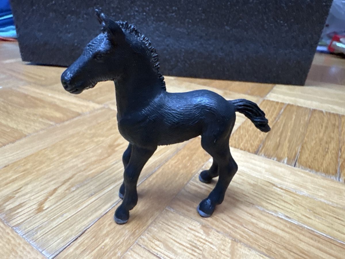 Schleich Statuette: Schleich Fohlen schwarz – Usato da Umiken venduto da hope2008