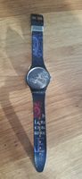 Swatch Uhr mit Muster Armband guter Zustand