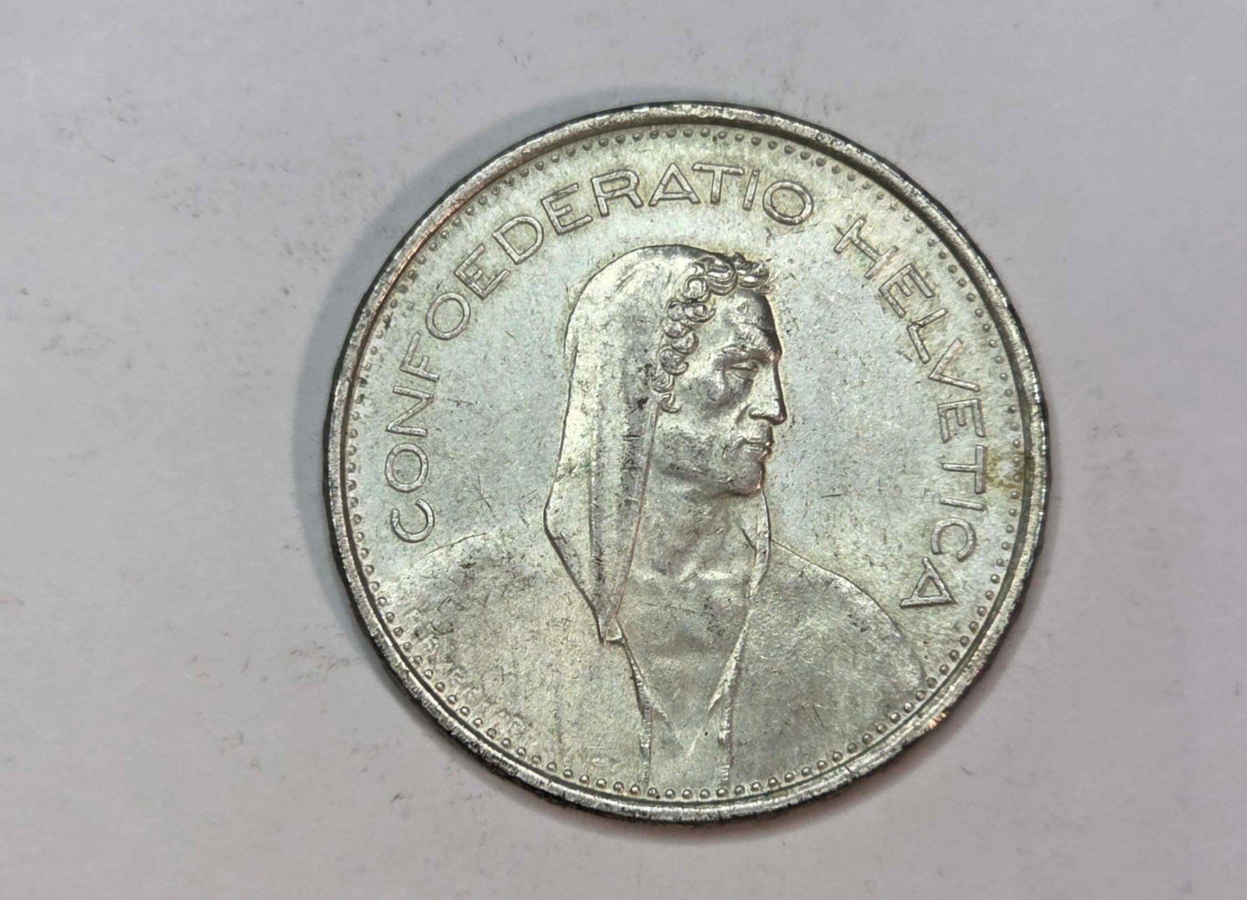 Toutes les monnaies: 5 Franken 1967 Silber – D'occasion à Filzbach par Cschufi 1