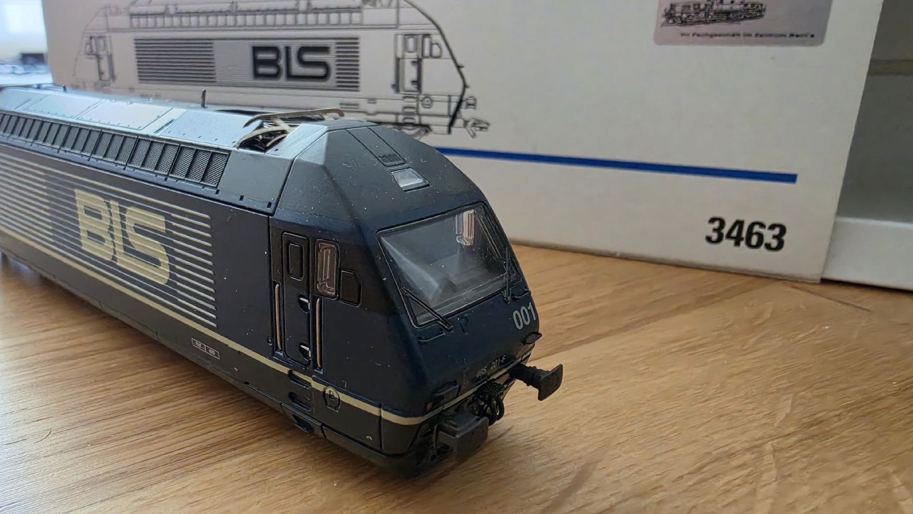Märklin Trains électriques: Märklin Re 465 BLS "Simplon" AC Analog – D'occasion à Düdingen par 20t_qp5z 3