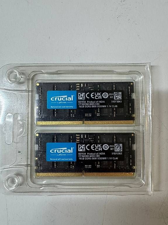 Crucial Memoria / RAM: Crucial Laptop Memory – Usato da Niederhasli venduto da flo_f272