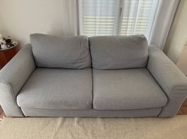 Divano 2 posti grigio chiaro - Perfetto per il tuo salotto!