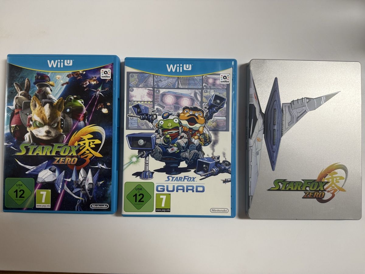 Nintendo Giochi: Star Fox Zero - Wii U - Édition Première comme neuf – Nuovo (secondo la descrizione) da Chavornay venduto da brunodasilva87 5