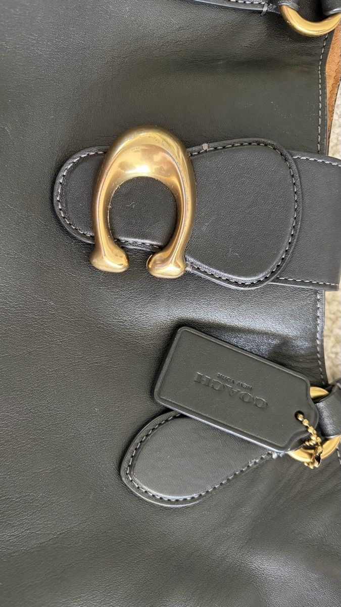 Coach Borse da donna: Schwarze Ledertasche von Coach – Usato da Rombach venduto da mel_c8vx 2