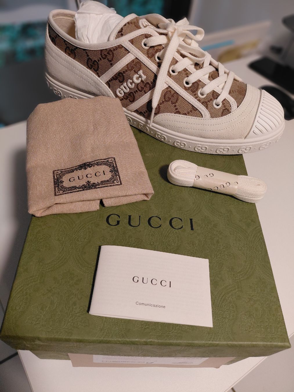 Gucci Herrenschuhe: Gucci Snerkers  – Neu und originalverpackt aus Holderbank AG von Estrela08 9