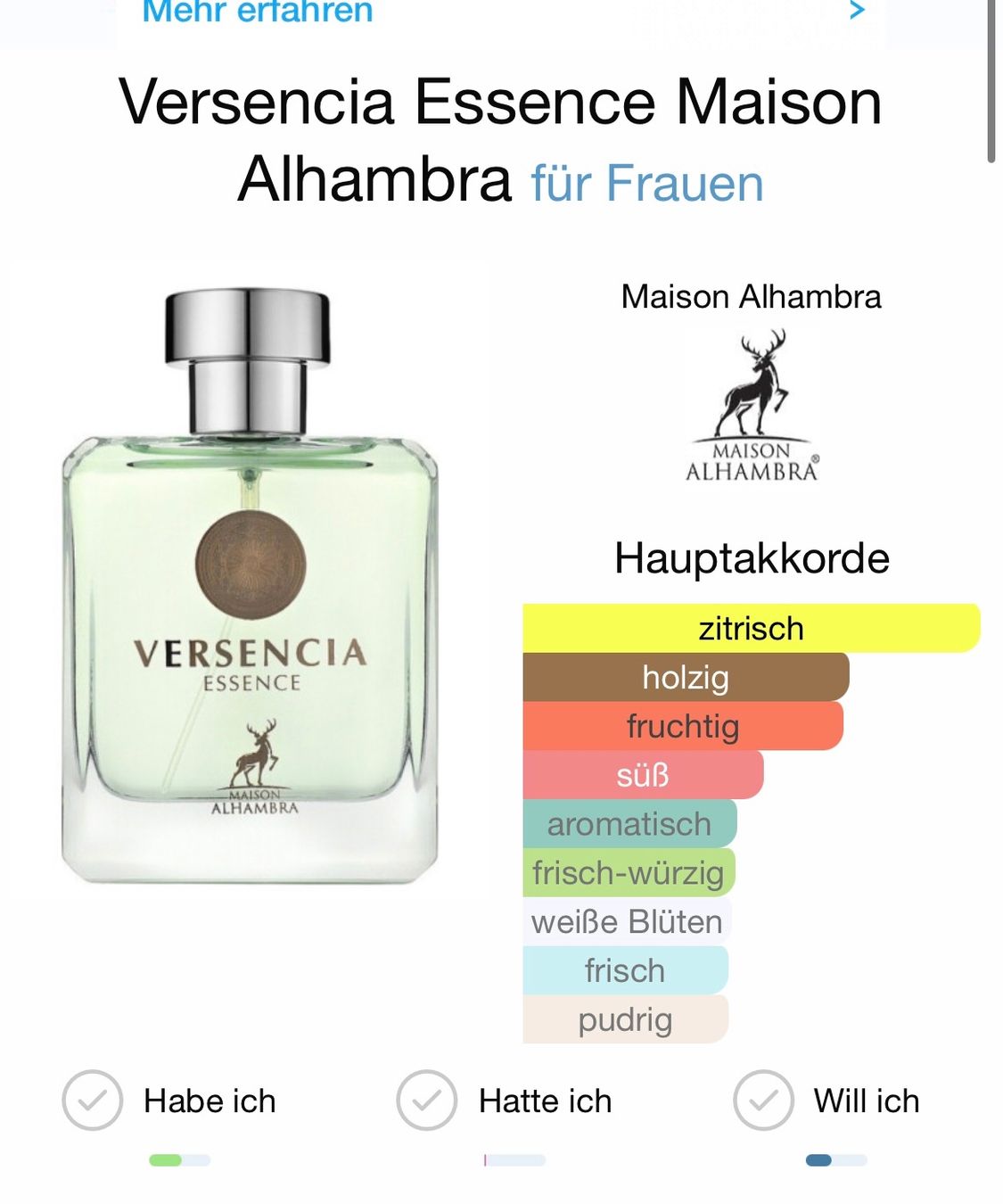 Lattafa Profumi & Eau de Toilette: MAISON ALHAMBRA VERSENCE 5ML EDP. (Versense Versace) – Usato da Zürich venduto da deruja 2