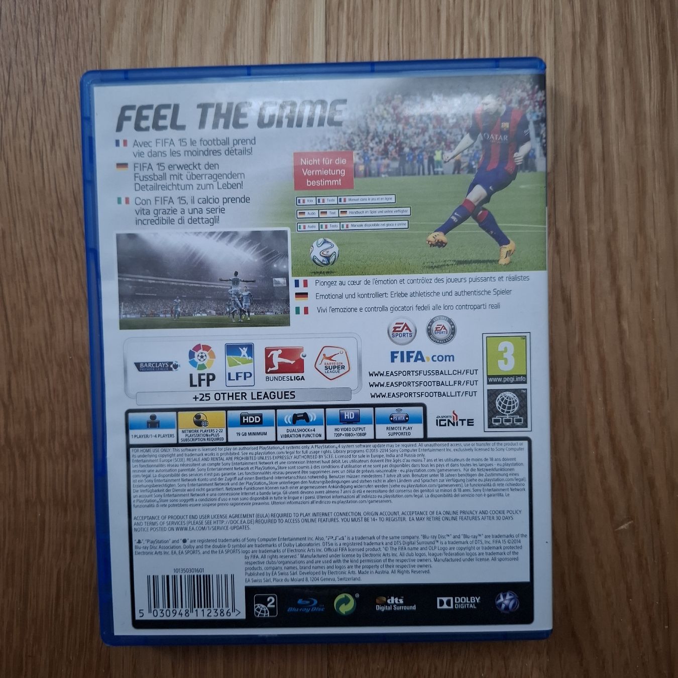 Jeux: PS4 Fifa 15 Game Disc – D'occasion à St. Gallen par emi_nfh9 1