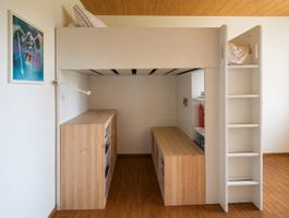 Etagenbett mit Stauraum weiss, Ikea Smastad