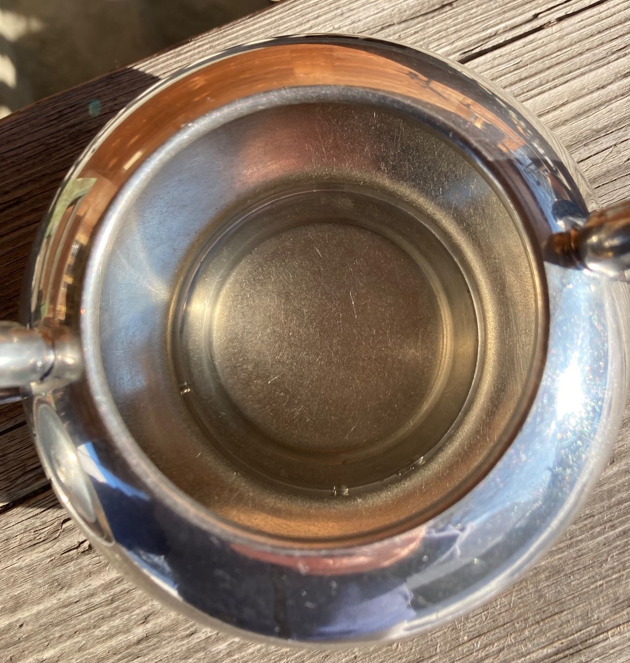 Zuccheriere: James Dixon & Sons Cornish Pewter Zuckerdose – Usato da Ranflüh venduto da SwR_E19 2