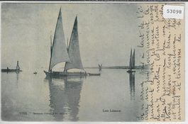 Lac Leman - Barque