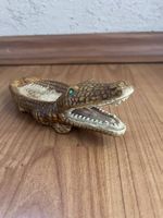 Krokodil schale vintage