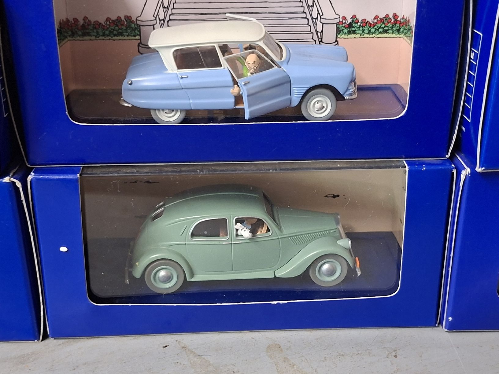 Modellautos: 6 voitures collection Tintin – Neu (gemäss Beschreibung) aus Monthey von Jmbois 2