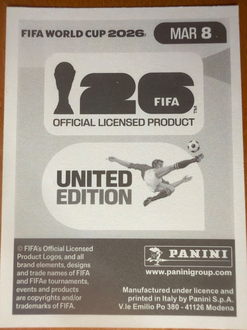 Panini Carte collezionabili: Panini MAR8 – Nuovo (secondo la descrizione) da Susten venduto da Rechnun 1